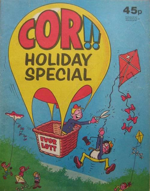 Cor!! Holiday Special 1981 comic cover