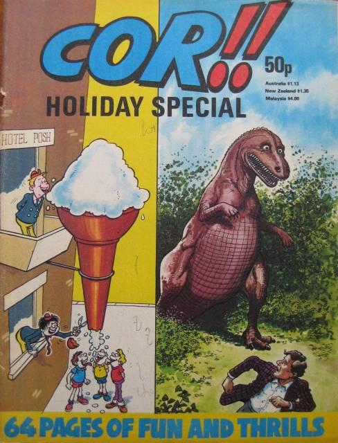 Cor!! Holiday Special 1982 comic cover