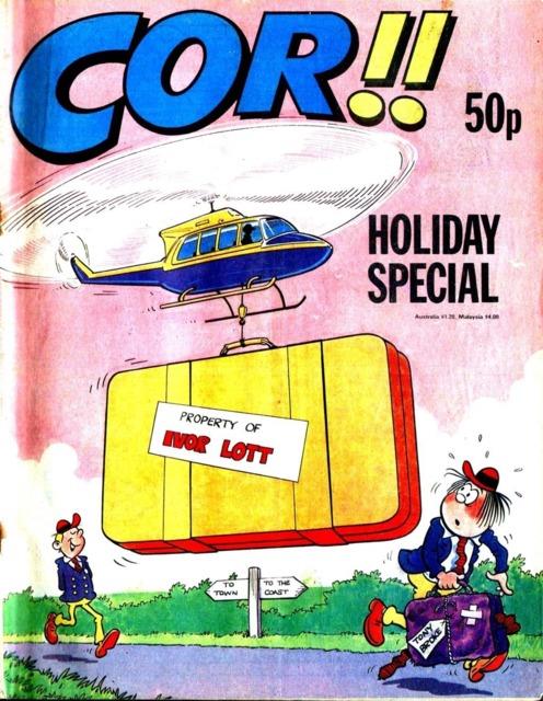 Cor!! Holiday Special 1983 comic cover