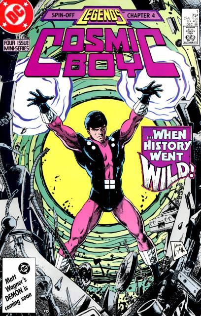 Cosmic Boy #1 comic cover