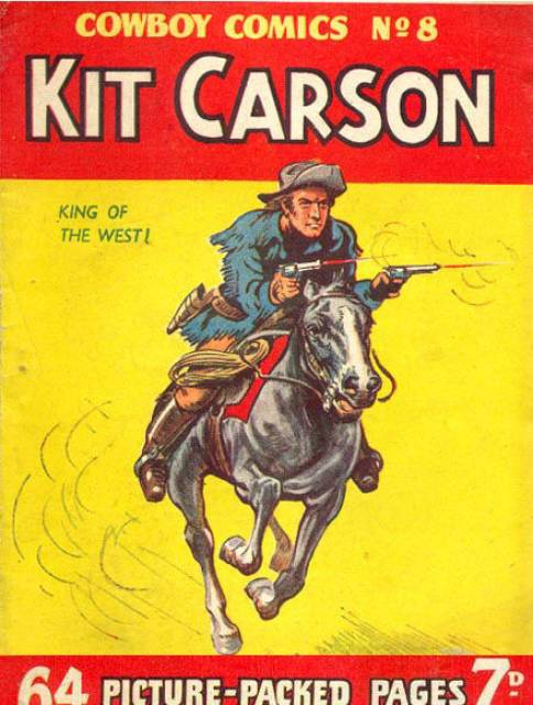 Cowboy Picture Library #8 comic cover