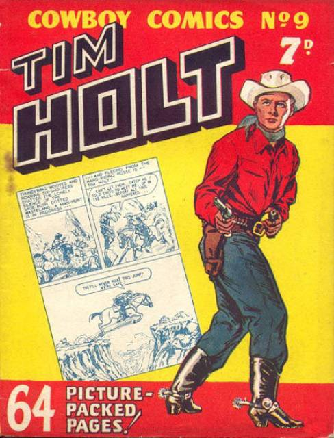Cowboy Picture Library #9 comic cover