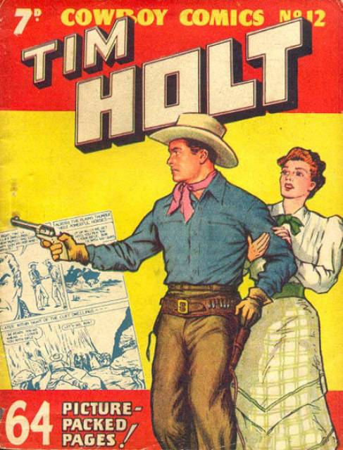 Cowboy Picture Library #12 comic cover