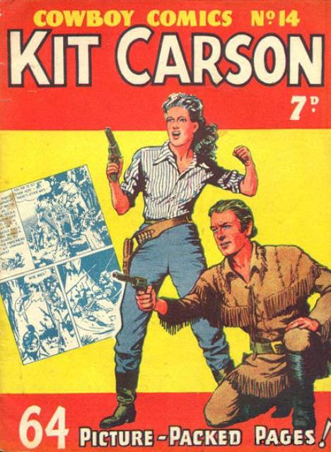 Cowboy Picture Library #14 comic cover