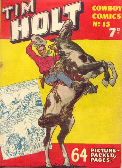Cowboy Picture Library #15 comic cover