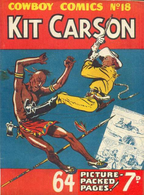 Cowboy Picture Library #18 comic cover
