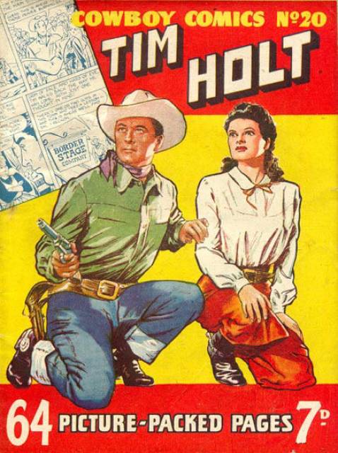 Cowboy Picture Library #20 comic cover