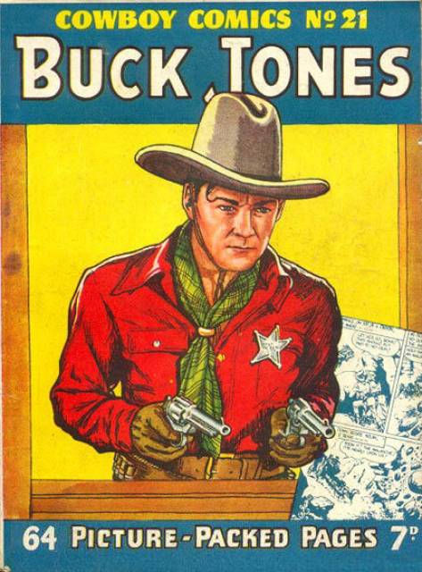 Cowboy Picture Library #21 comic cover