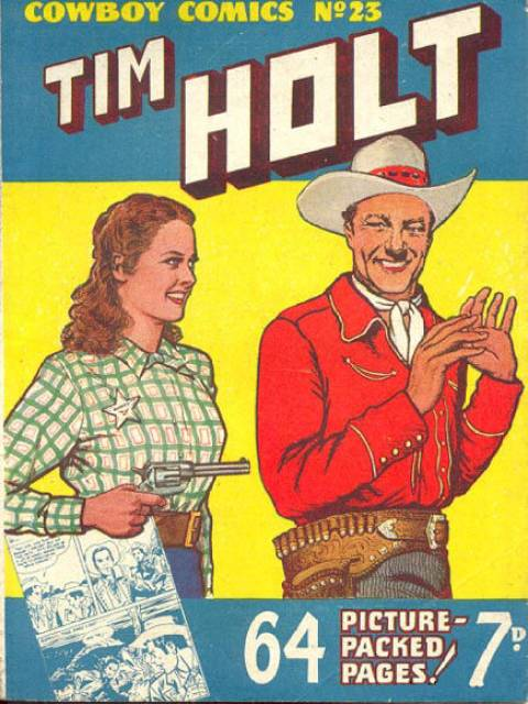 Cowboy Picture Library #23 comic cover