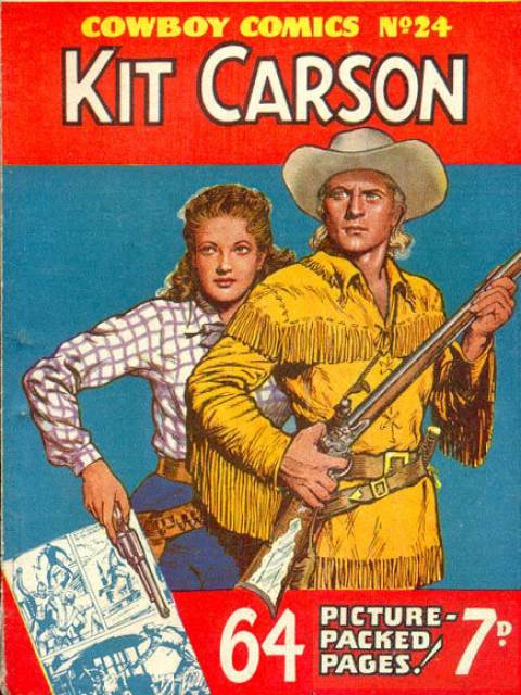 Cowboy Picture Library #24 comic cover