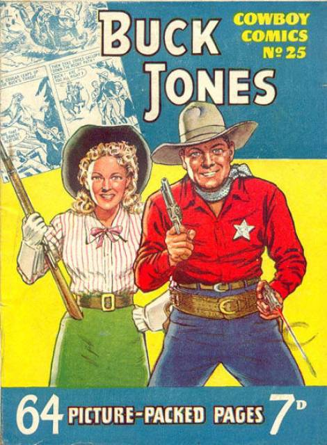 Cowboy Picture Library #25 comic cover