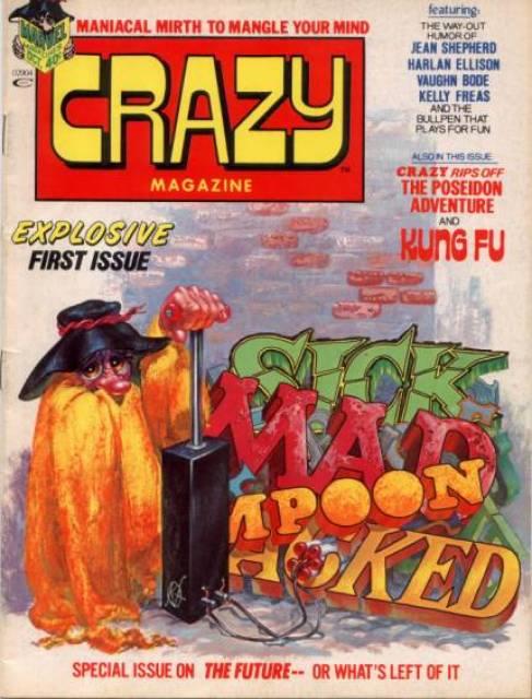 Crazy Magazine #1 comic cover