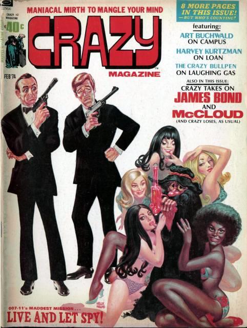 Crazy Magazine #2 comic cover