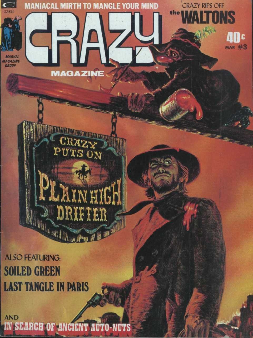 Crazy Magazine #3 comic cover