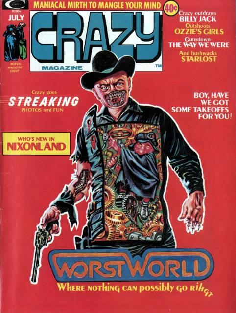 Crazy Magazine #5 comic cover