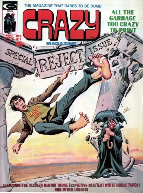 Crazy Magazine #7 comic cover