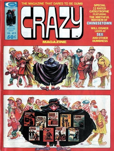 Crazy Magazine #9 comic cover