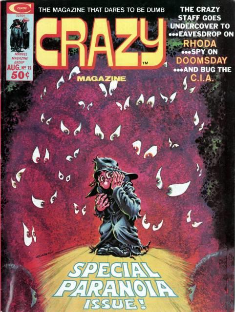 Crazy Magazine #12 comic cover