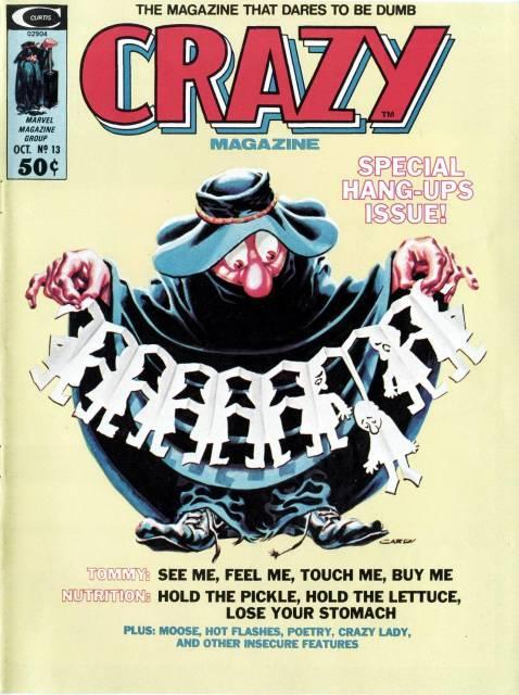Crazy Magazine #13 comic cover