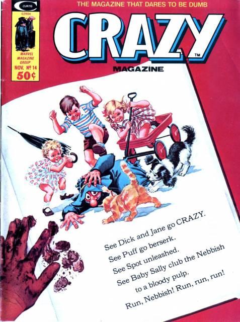Crazy Magazine #14 comic cover