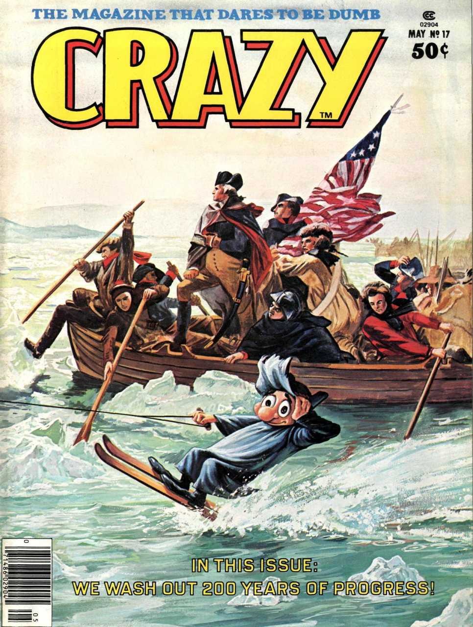 Crazy Magazine #17 comic cover
