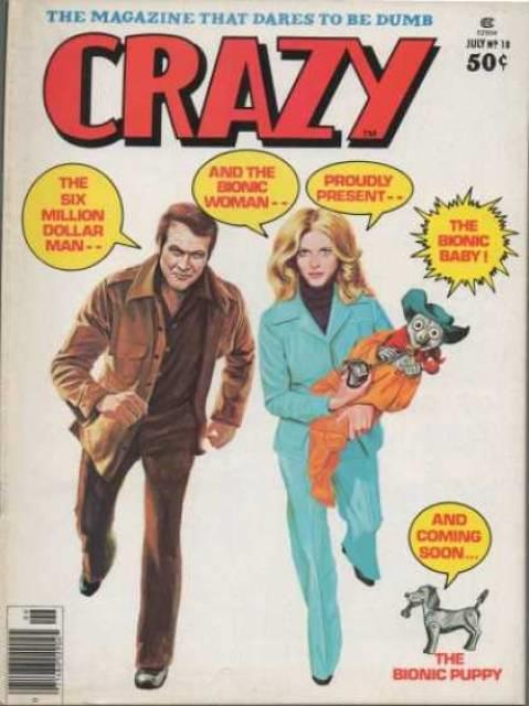 Crazy Magazine #18 comic cover