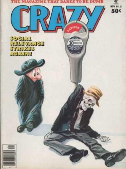 Crazy Magazine #21 comic cover