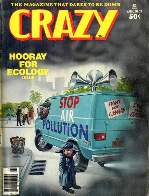 Crazy Magazine #24 comic cover