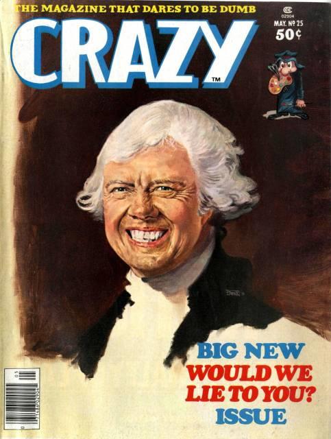 Crazy Magazine #25 comic cover