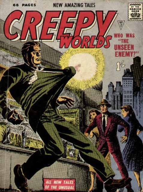 Creepy Worlds #2 comic cover