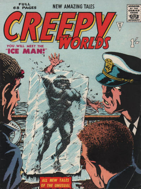 Creepy Worlds #3 comic cover