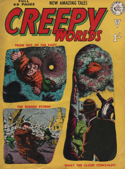 Creepy Worlds #5 comic cover