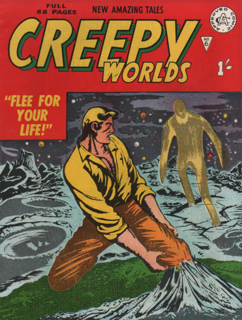 Creepy Worlds #6 comic cover