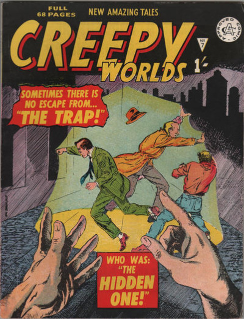 Creepy Worlds #7 comic cover