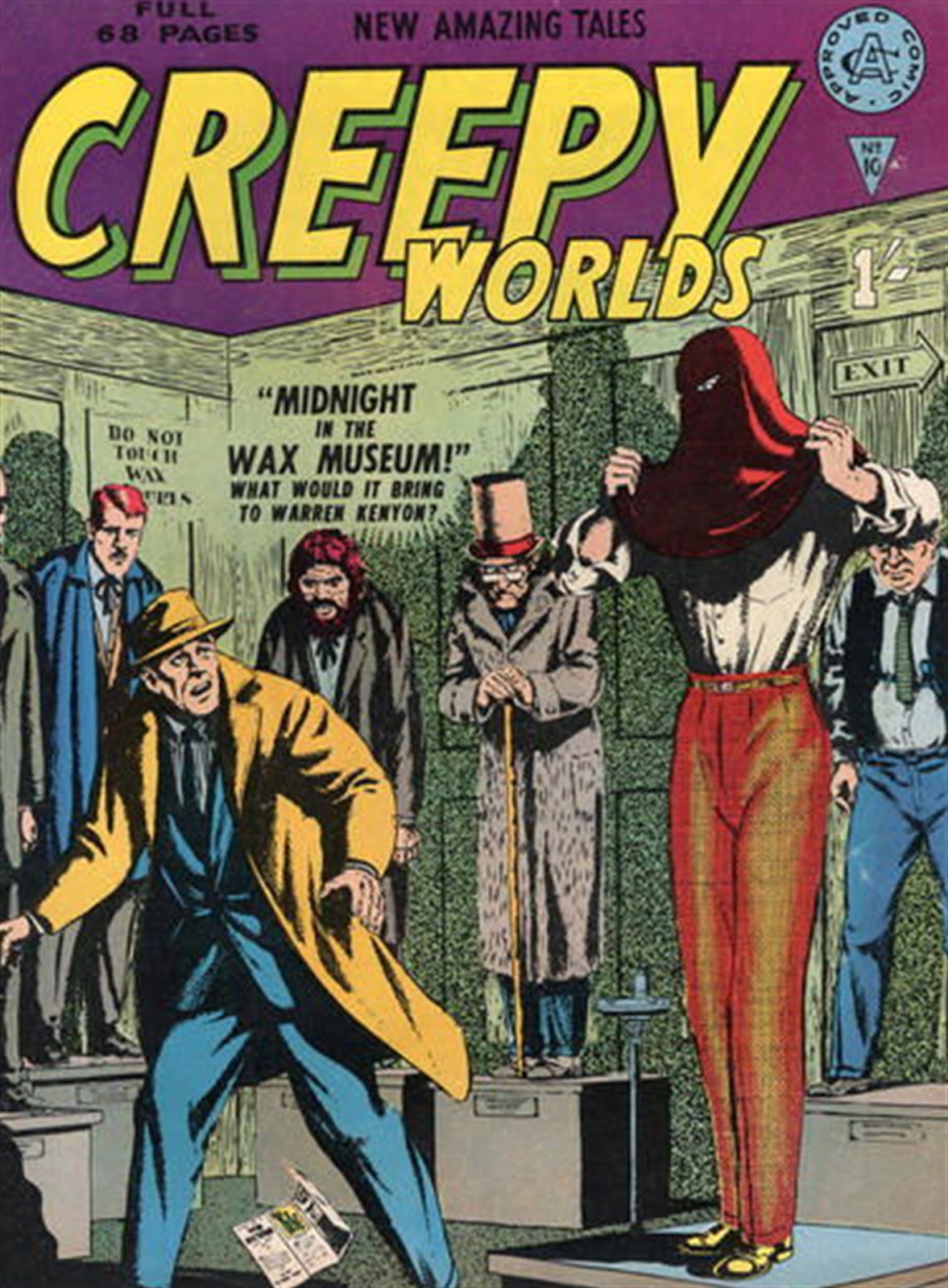 Creepy Worlds #10 comic cover