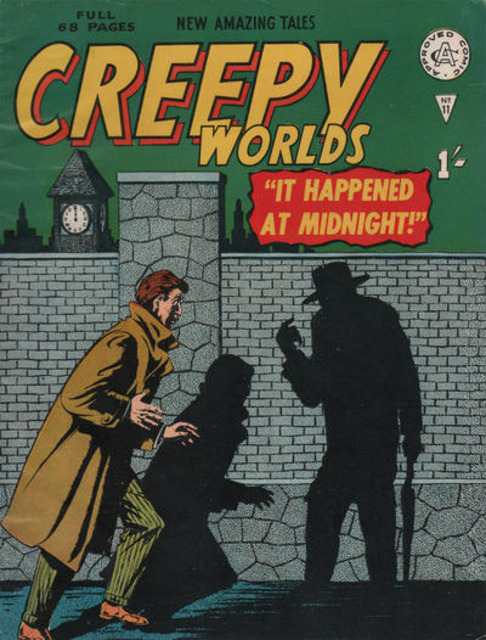 Creepy Worlds #11 comic cover