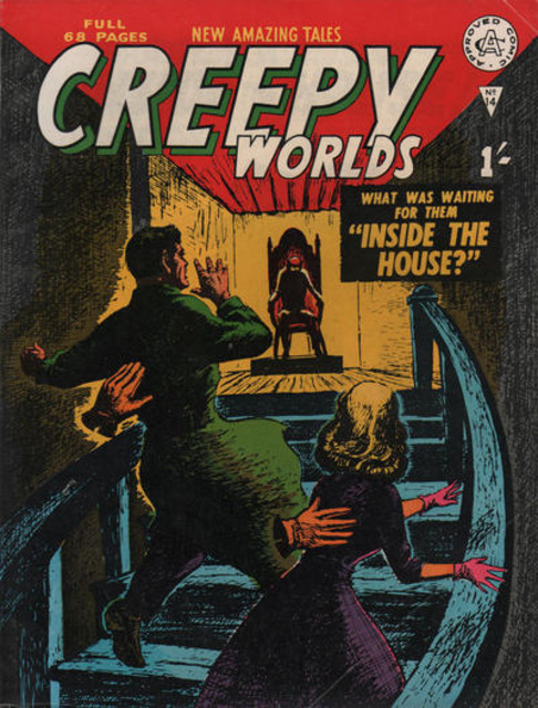 Creepy Worlds #14 comic cover