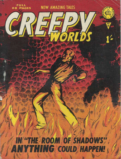 Creepy Worlds #15 comic cover