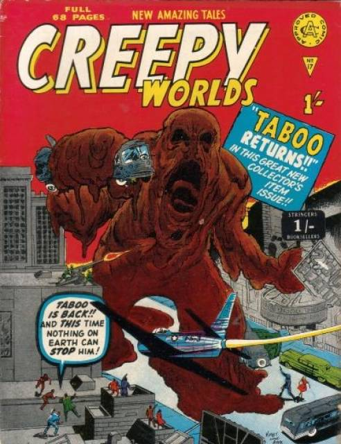Creepy Worlds #17 comic cover