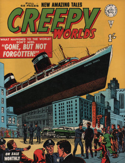 Creepy Worlds #19 comic cover