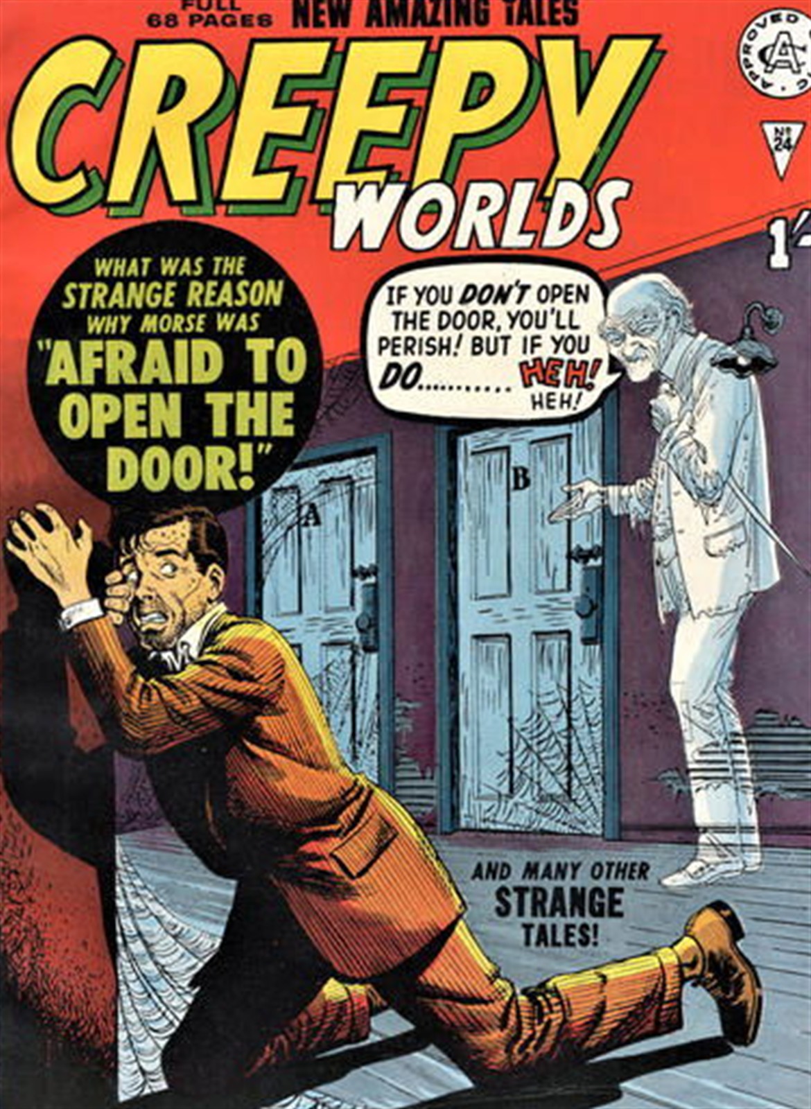 Creepy Worlds #24 comic cover