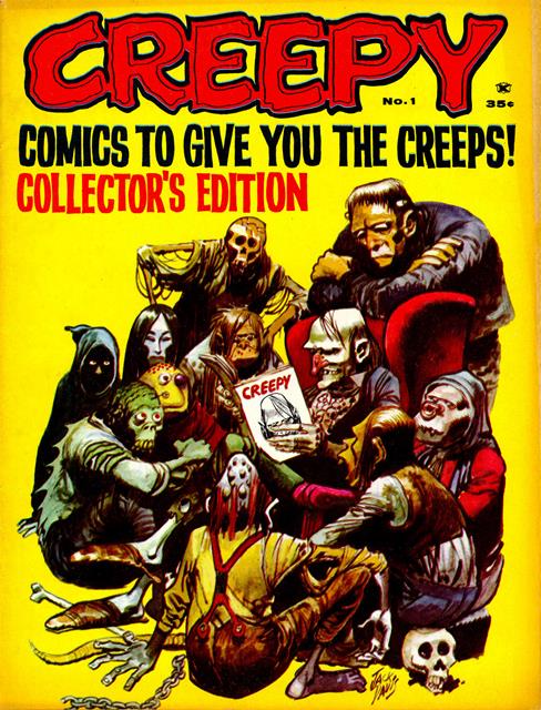 Creepy Warren Magazine #1 comic cover