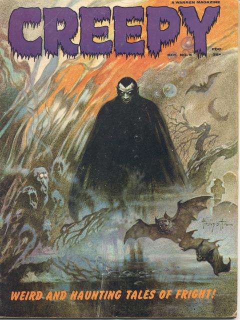Creepy Warren Magazine #5 comic cover