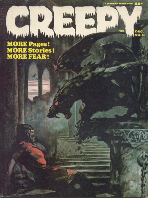Creepy Warren Magazine #6 comic cover