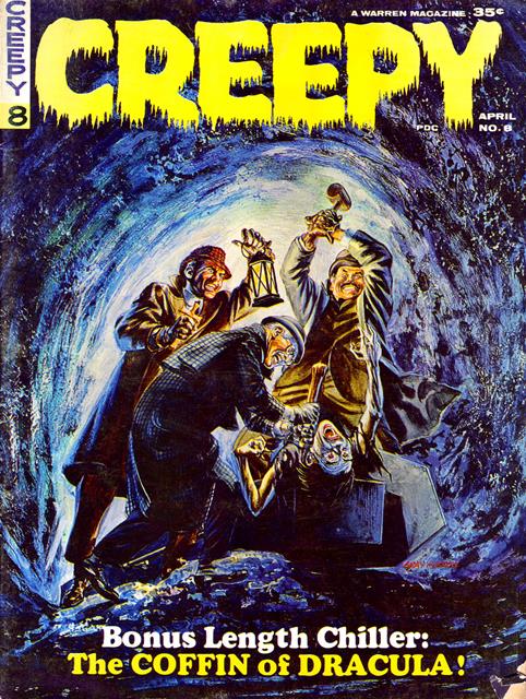 Creepy Warren Magazine #8 comic cover