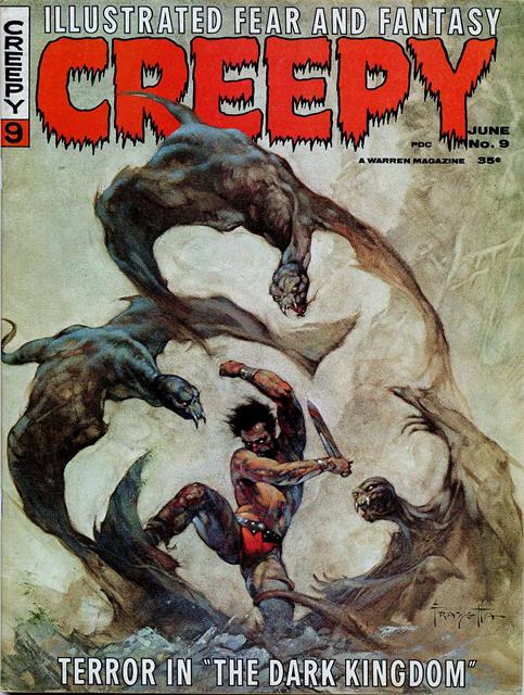 Creepy Warren Magazine #9 comic cover