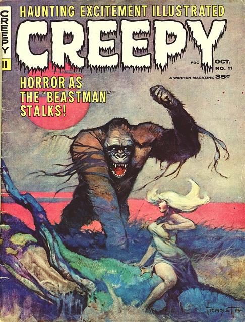 Creepy Warren Magazine #11 comic cover