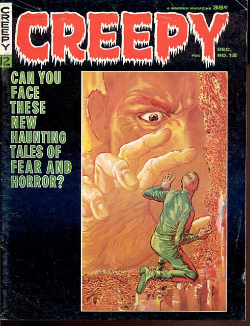 Creepy Warren Magazine #12 comic cover