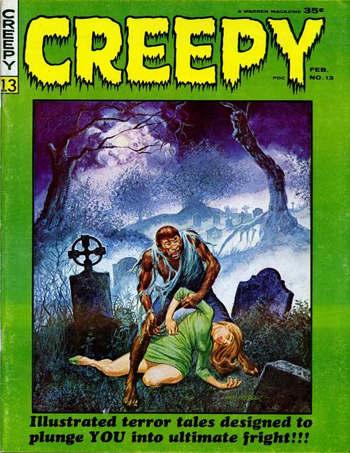 Creepy Warren Magazine #13 comic cover