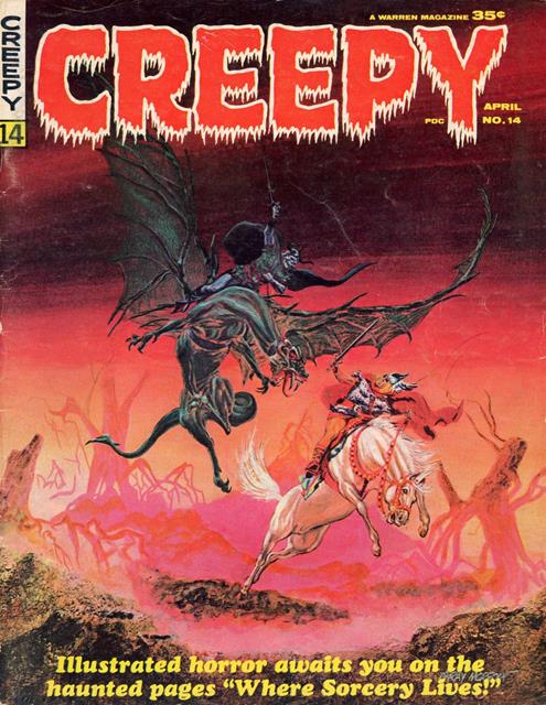 Creepy Warren Magazine #14 comic cover
